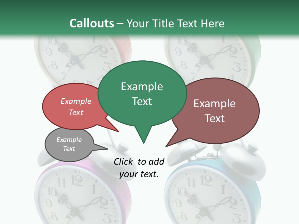 Dressed Up At Camera Business PowerPoint Template
