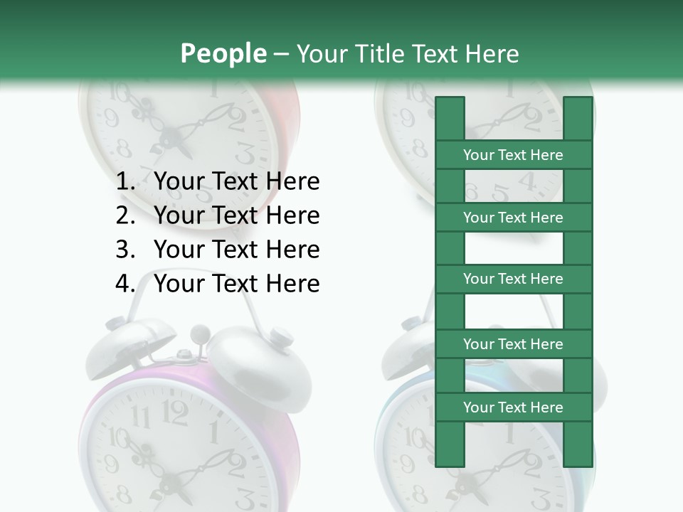 Dressed Up At Camera Business PowerPoint Template