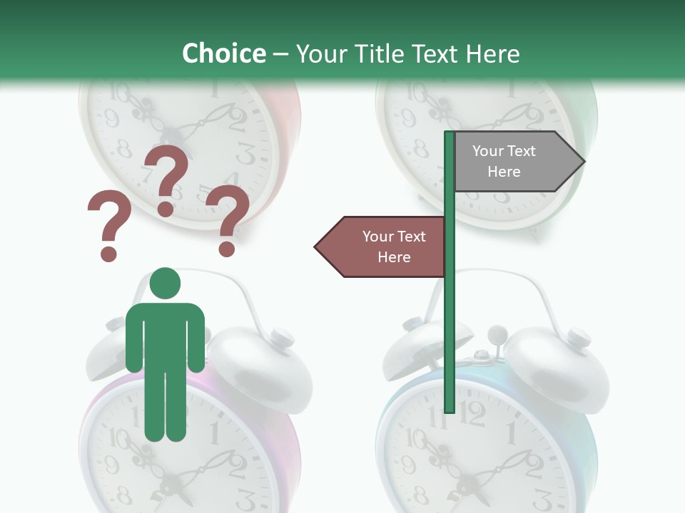Dressed Up At Camera Business PowerPoint Template