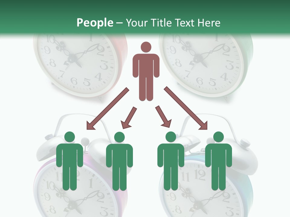 Dressed Up At Camera Business PowerPoint Template