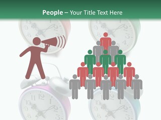 Dressed Up At Camera Business PowerPoint Template