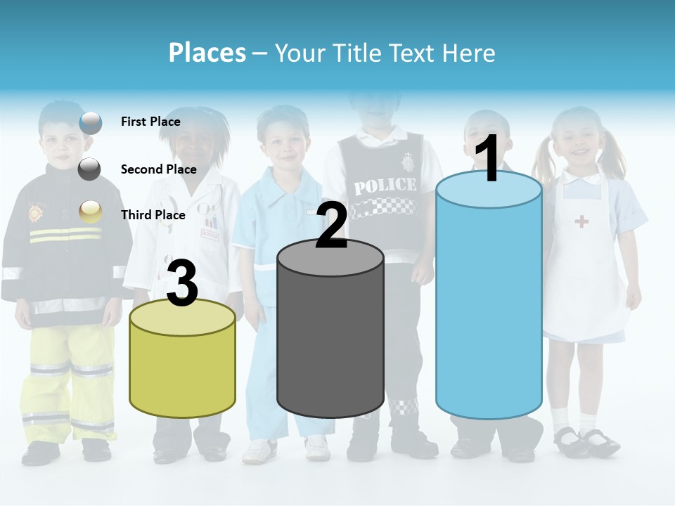 Dressed Up At Camera Business PowerPoint Template