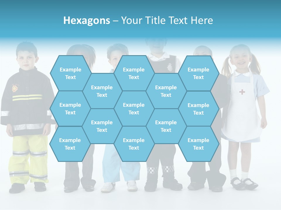 Dressed Up At Camera Business PowerPoint Template