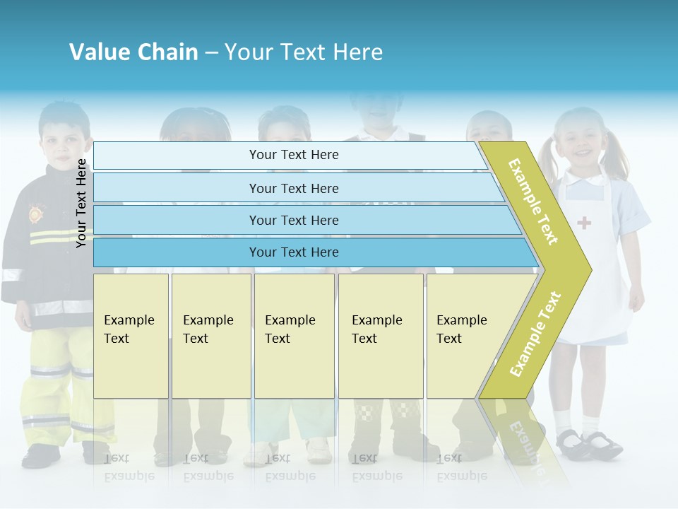 Dressed Up At Camera Business PowerPoint Template