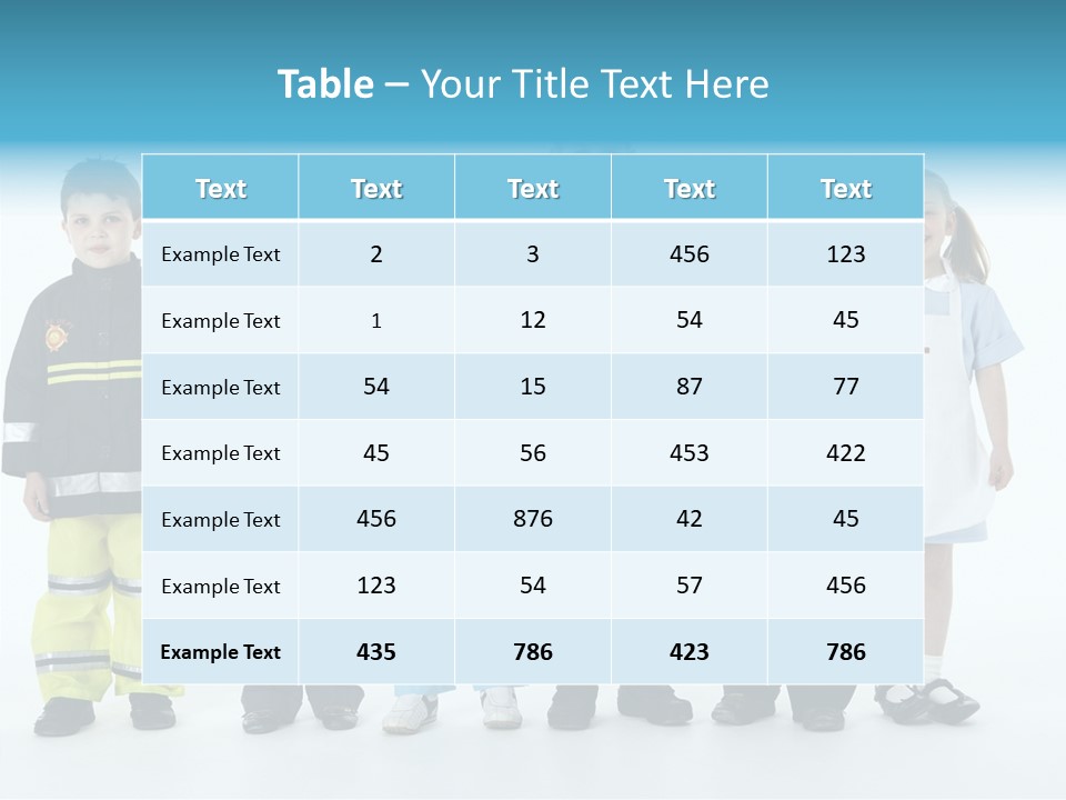 Dressed Up At Camera Business PowerPoint Template