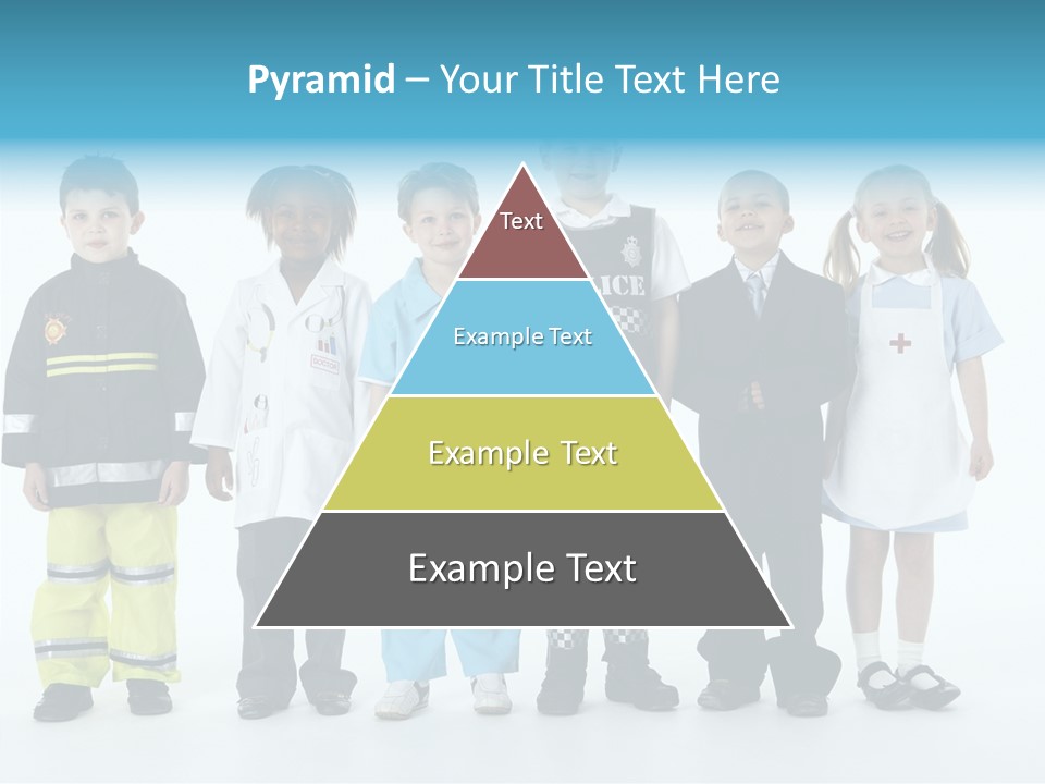 Dressed Up At Camera Business PowerPoint Template