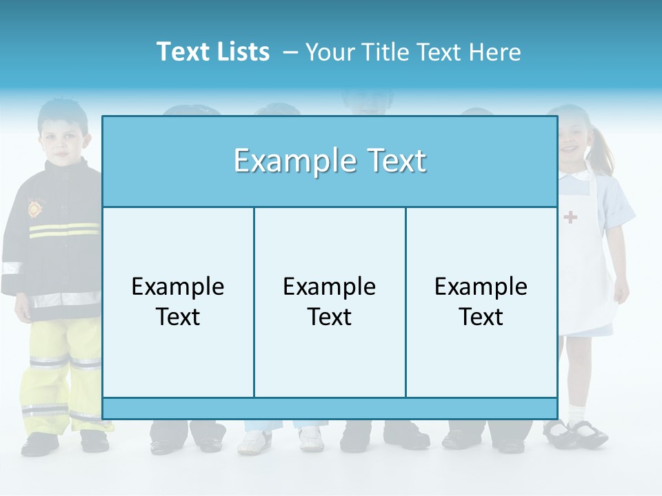 Dressed Up At Camera Business PowerPoint Template