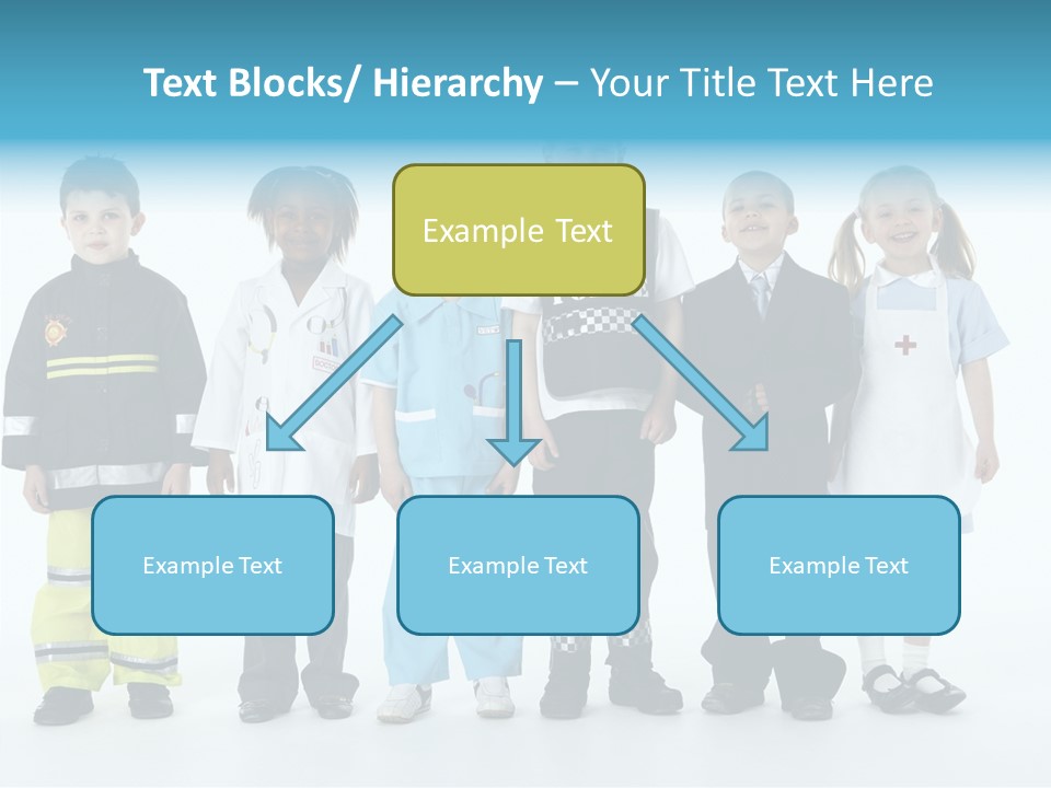 Dressed Up At Camera Business PowerPoint Template