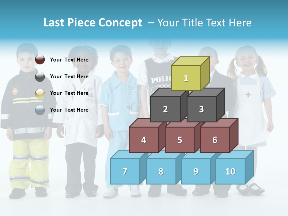 Dressed Up At Camera Business PowerPoint Template