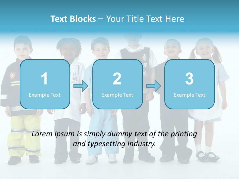 Dressed Up At Camera Business PowerPoint Template