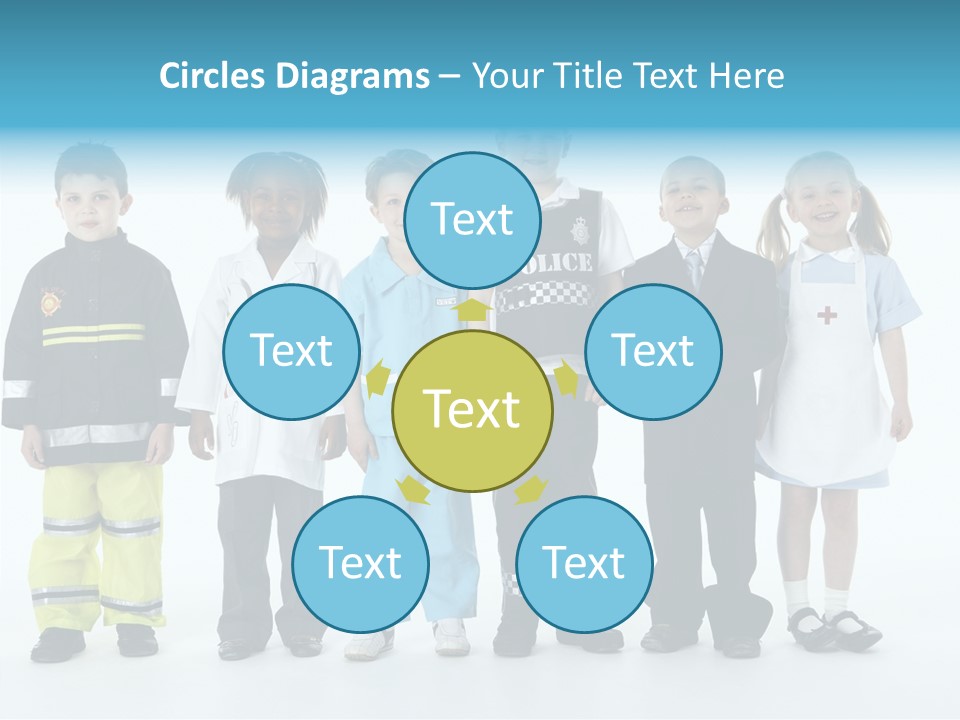 Dressed Up At Camera Business PowerPoint Template