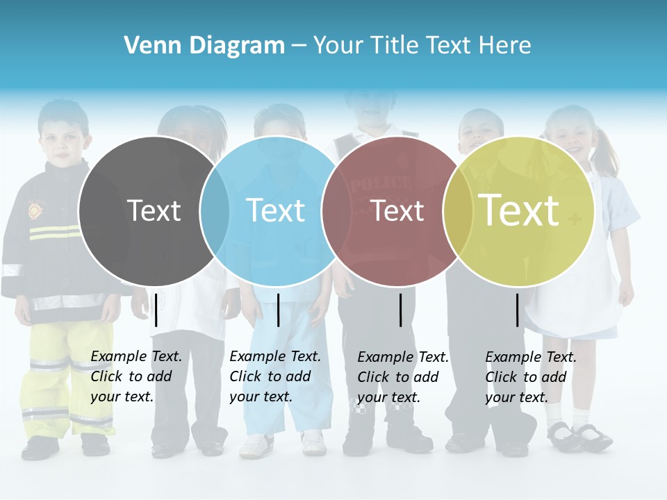 Dressed Up At Camera Business PowerPoint Template