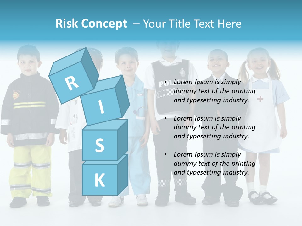 Dressed Up At Camera Business PowerPoint Template