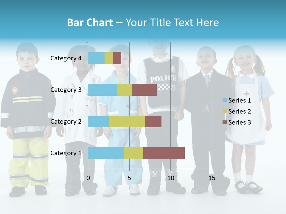 Dressed Up At Camera Business PowerPoint Template