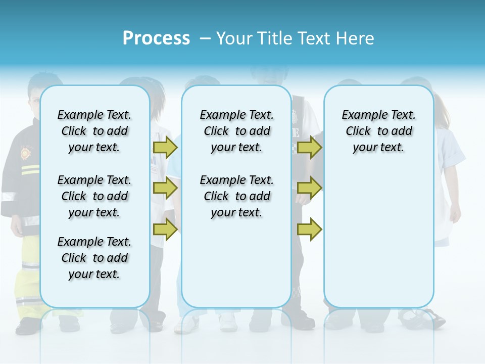 Dressed Up At Camera Business PowerPoint Template
