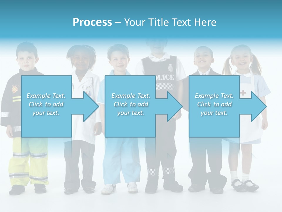 Dressed Up At Camera Business PowerPoint Template
