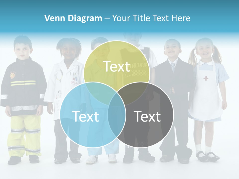 Dressed Up At Camera Business PowerPoint Template