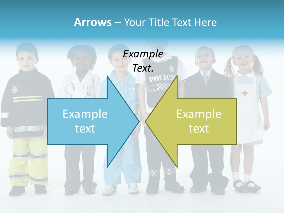 Dressed Up At Camera Business PowerPoint Template