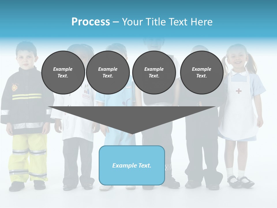 Dressed Up At Camera Business PowerPoint Template