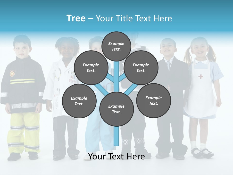 Dressed Up At Camera Business PowerPoint Template