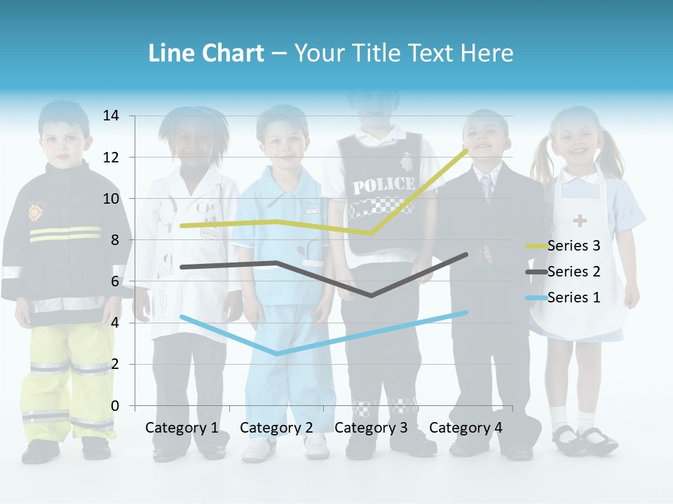 Dressed Up At Camera Business PowerPoint Template