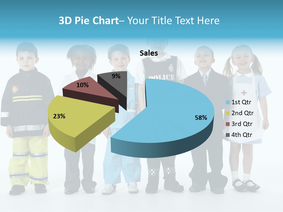 Dressed Up At Camera Business PowerPoint Template