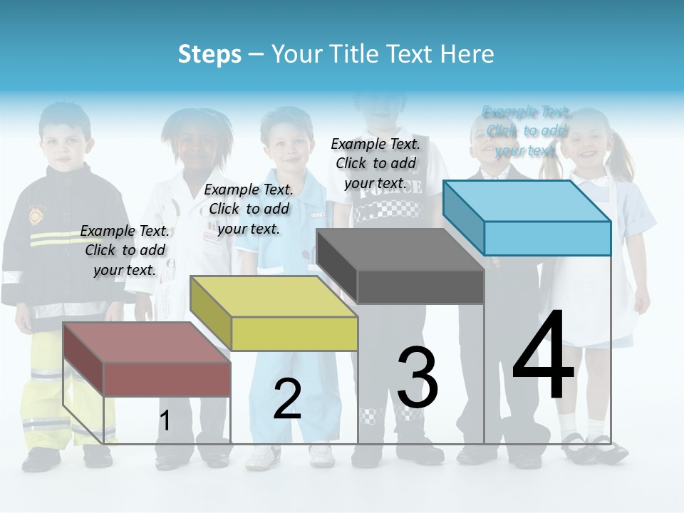Dressed Up At Camera Business PowerPoint Template
