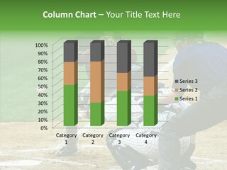 Pitcher Equipment Teamwork PowerPoint Template