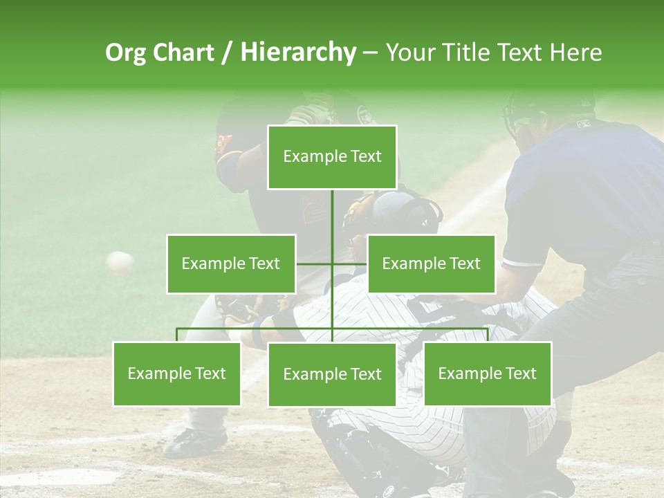 Pitcher Equipment Teamwork PowerPoint Template