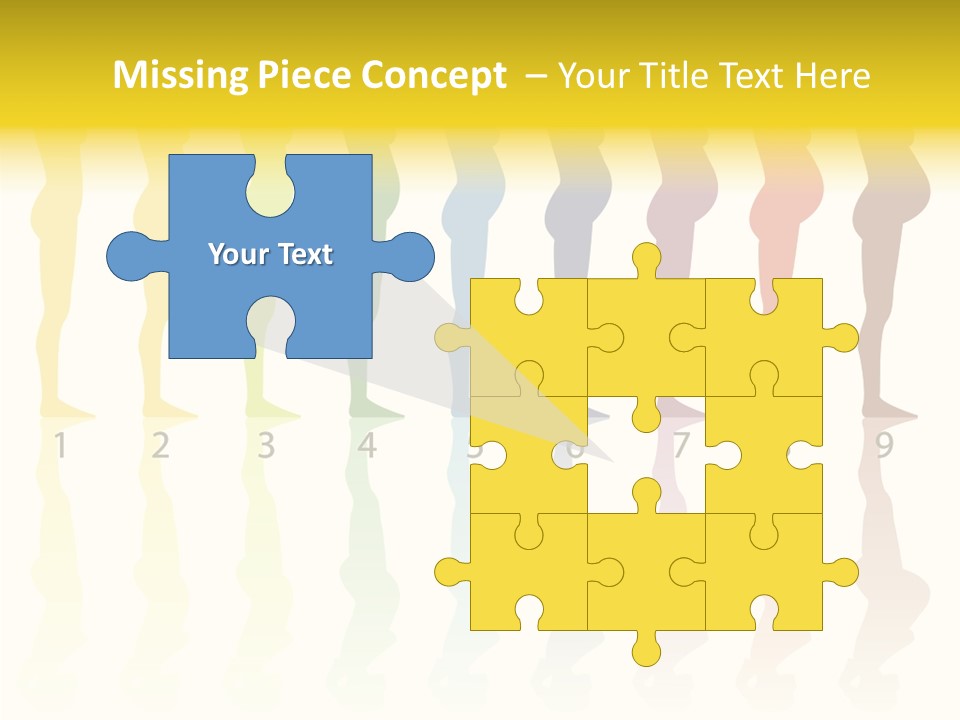 Silhouette Beautiful Figure PowerPoint Template