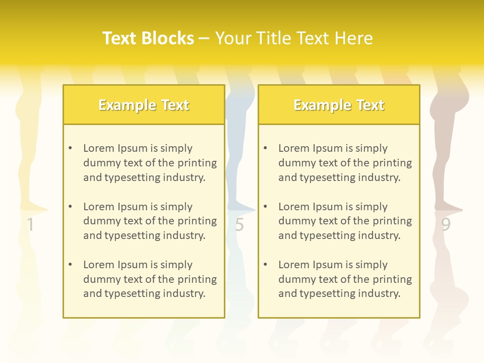 Silhouette Beautiful Figure PowerPoint Template