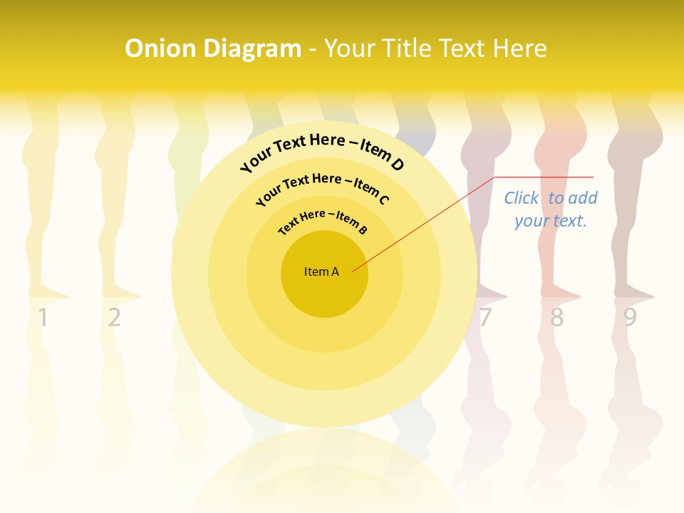 Silhouette Beautiful Figure PowerPoint Template