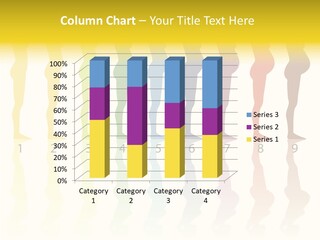 Silhouette Beautiful Figure PowerPoint Template