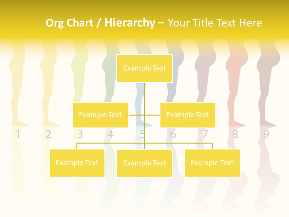 Silhouette Beautiful Figure PowerPoint Template