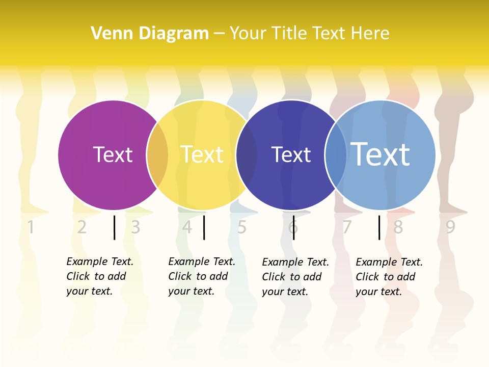 Silhouette Beautiful Figure PowerPoint Template