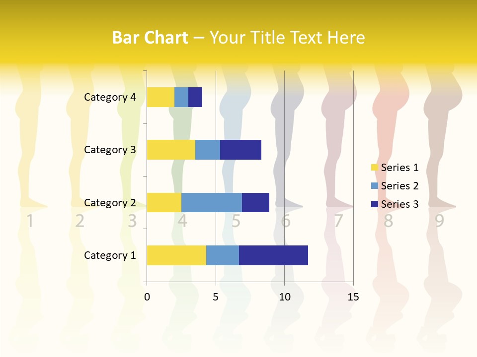 Silhouette Beautiful Figure PowerPoint Template