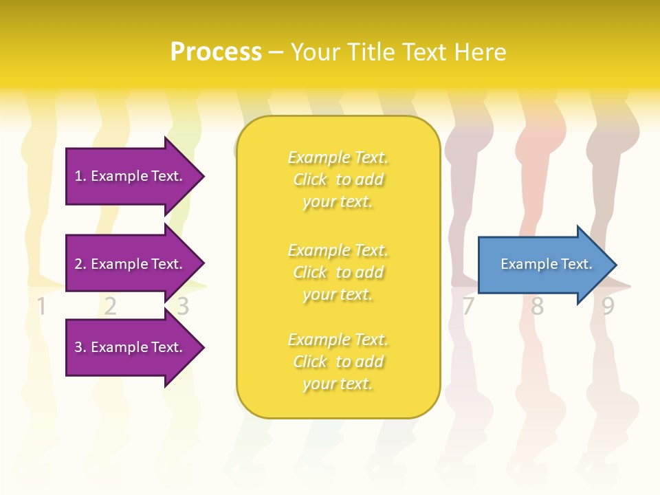 Silhouette Beautiful Figure PowerPoint Template
