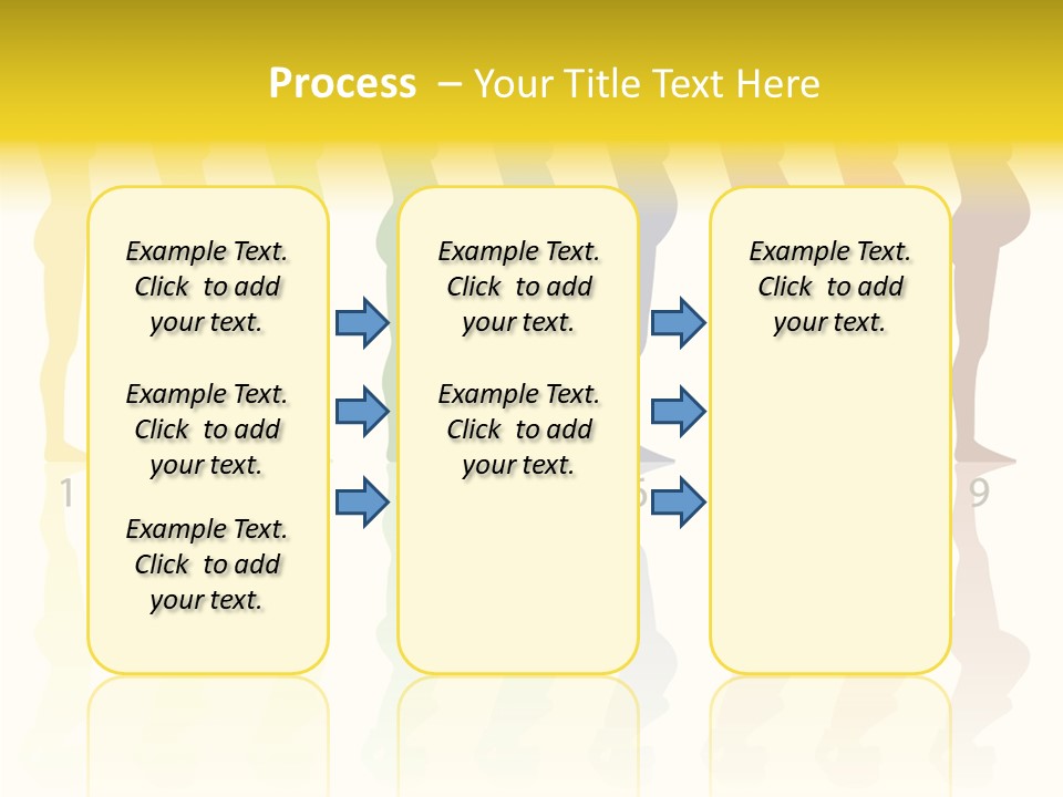 Silhouette Beautiful Figure PowerPoint Template