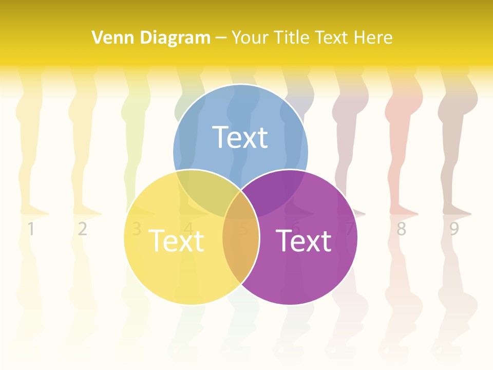 Silhouette Beautiful Figure PowerPoint Template