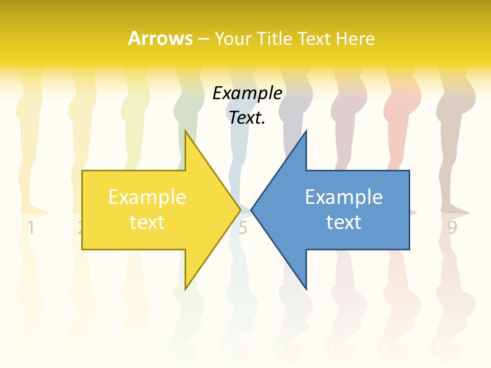 Silhouette Beautiful Figure PowerPoint Template