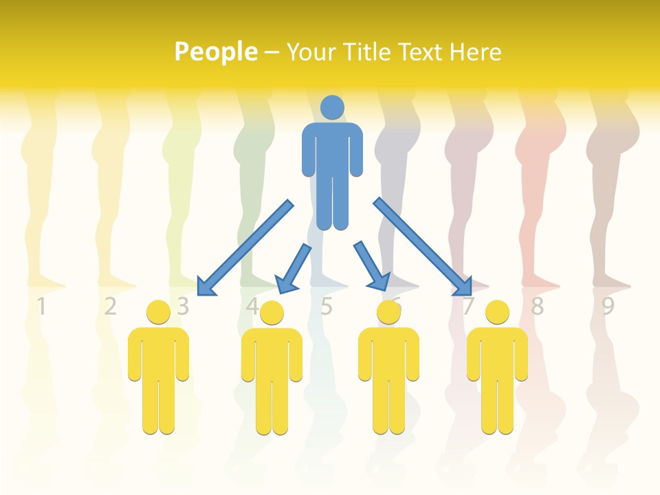 Silhouette Beautiful Figure PowerPoint Template