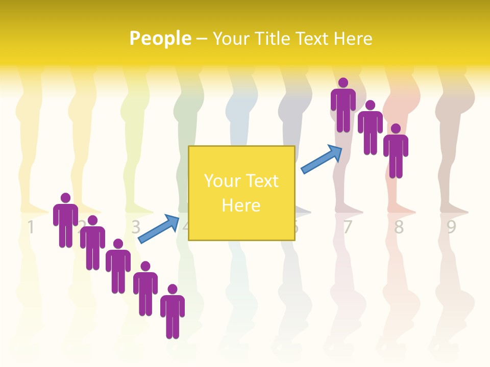 Silhouette Beautiful Figure PowerPoint Template