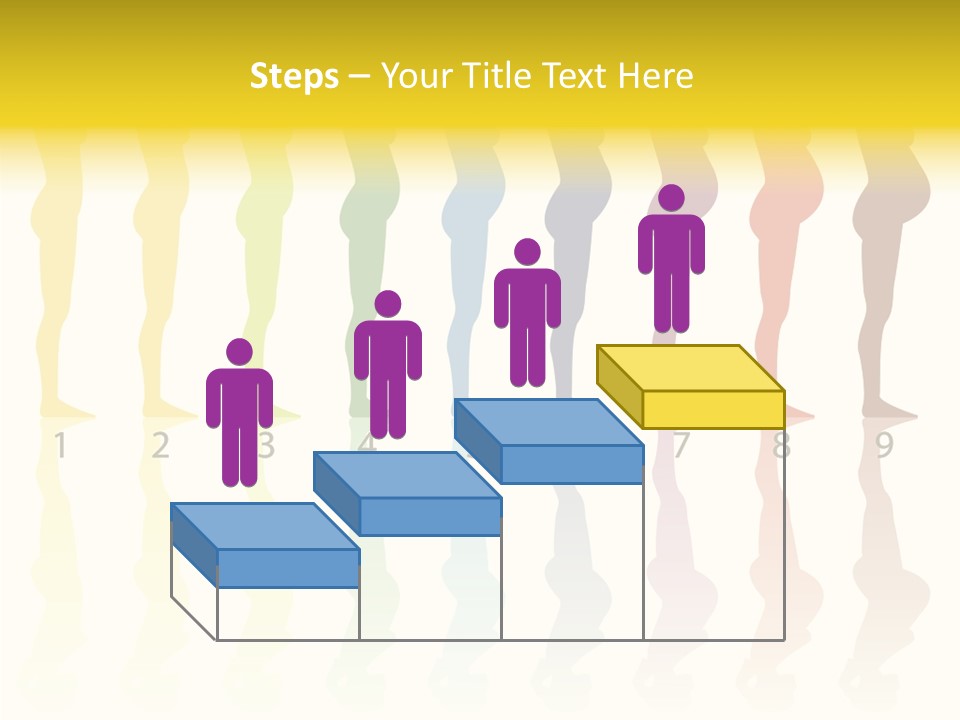 Silhouette Beautiful Figure PowerPoint Template