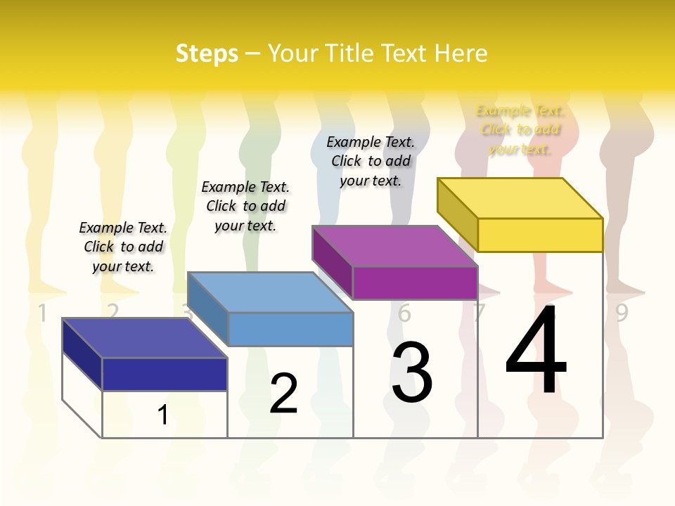 Silhouette Beautiful Figure PowerPoint Template