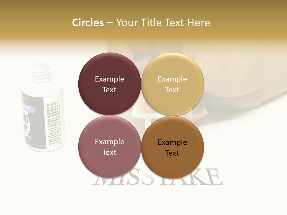 Flaw Misunderstanding Blunder PowerPoint Template