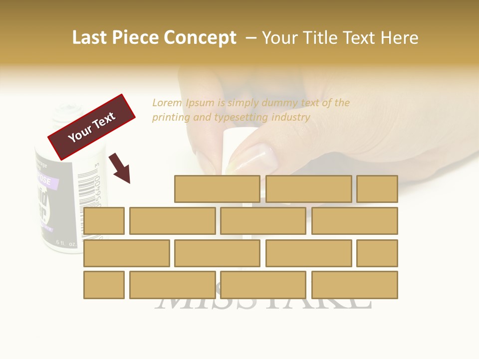 Flaw Misunderstanding Blunder PowerPoint Template