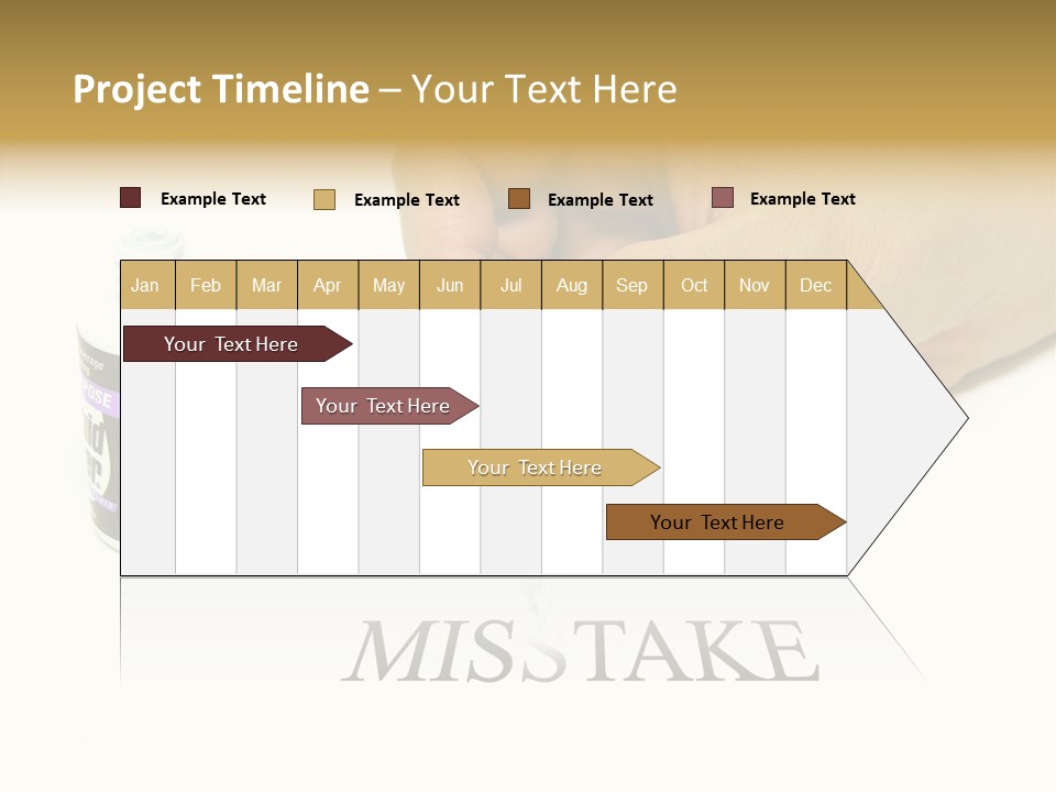 Flaw Misunderstanding Blunder PowerPoint Template