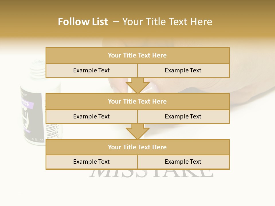 Flaw Misunderstanding Blunder PowerPoint Template