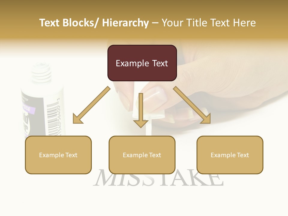 Flaw Misunderstanding Blunder PowerPoint Template