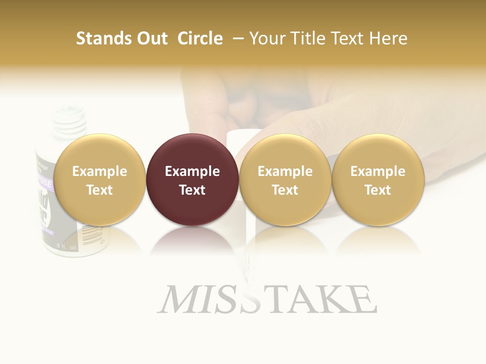 Flaw Misunderstanding Blunder PowerPoint Template